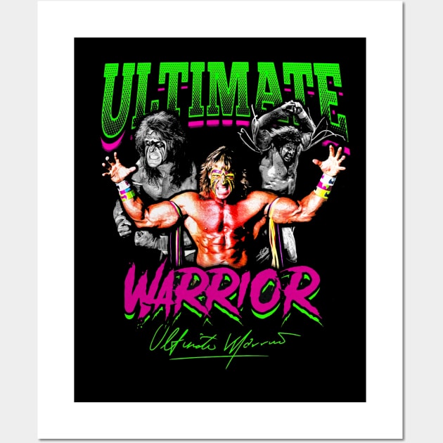 Ultimate Warrior Feel The Power Wall Art by Holman